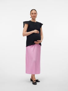 MAMA.LICIOUS Tops Regular Fit Col rond -Black - 20020213