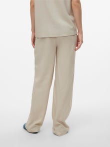 MAMA.LICIOUS Pantalons Regular Fit Taille moyenne -French Oak - 20020215