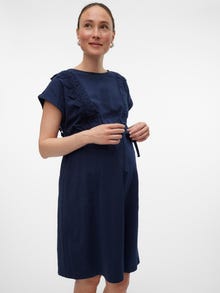 MAMA.LICIOUS MLALISA Sukienka Ciążowa -Navy Blazer - 20020229