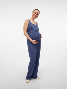 MAMA.LICIOUS Maternity-jumpsuit -Naval Academy - 20020233