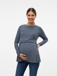 MAMA.LICIOUS Tops Corte regular Cuello redondo -Parisian Night - 20020263
