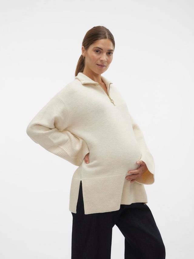 MAMA.LICIOUS Knitted maternity-pullover - 20020286