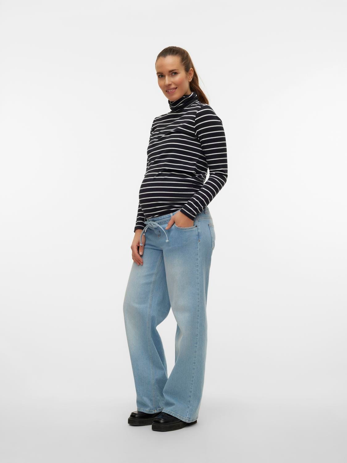 MAMA.LICIOUS Vente-jeans -Light Blue Denim - 20020309