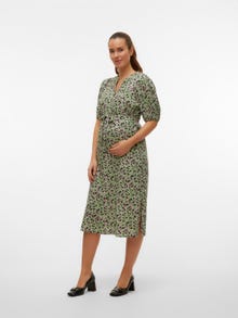 MAMA.LICIOUS Mamma-kjole -Hedge Green - 20020324
