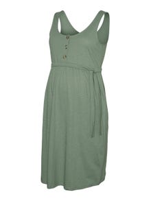 MAMA.LICIOUS Mamma-klänning -Hedge Green - 20020355