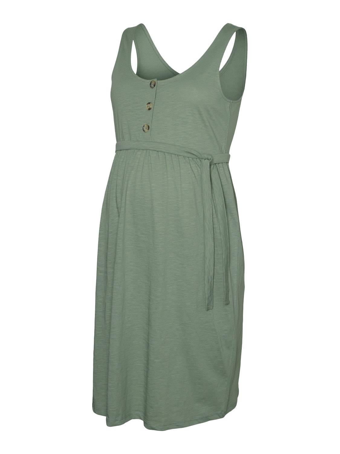 MAMA.LICIOUS Umstands-Kleid -Hedge Green - 20020355