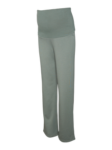 MAMA.LICIOUS Krój prosty Spodnie -Laurel Wreath - 20020360