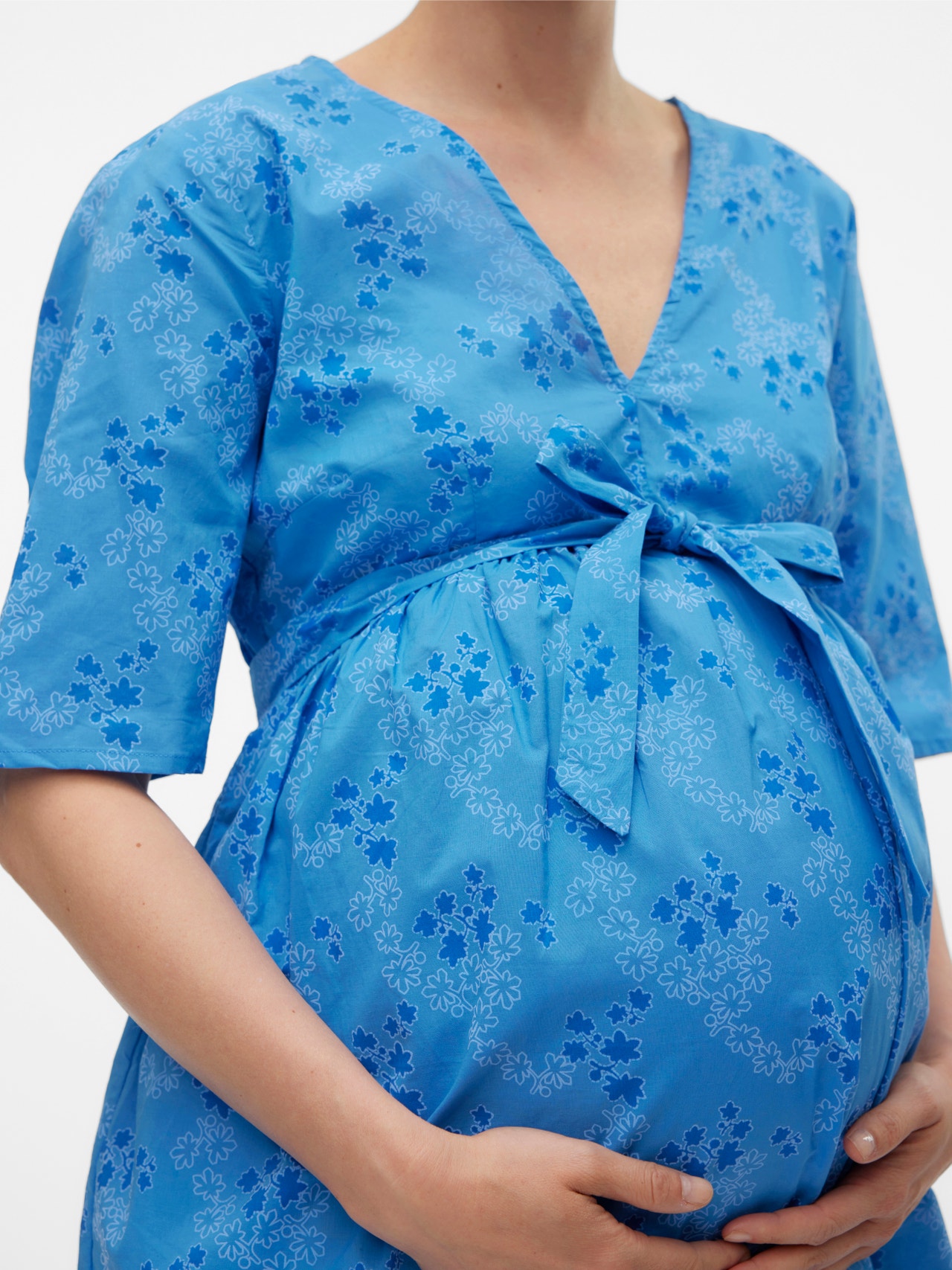 MAMA.LICIOUS Zwangerschaps-jurk -Blue Jasper - 20020364
