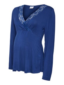 MAMA.LICIOUS Umstands-top -Medieval Blue - 20020384