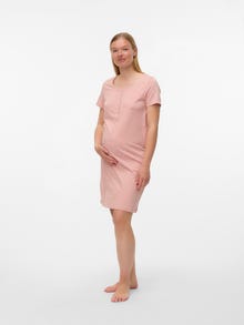 MAMA.LICIOUS Umstands-Nachthemd -Misty Rose - 20020420