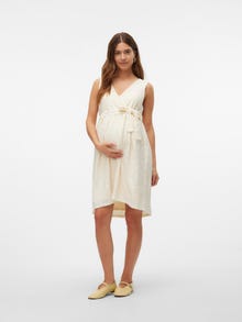 MAMA.LICIOUS MLLOVA Maternity Dress -Snow White - 20020430