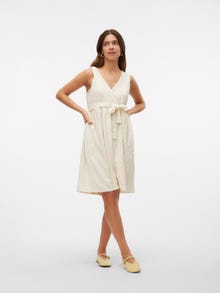 MAMA.LICIOUS MLLOVA Maternity Dress -Snow White - 20020430