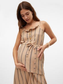 MAMA.LICIOUS Maternity-top -Savannah Tan - 20020432
