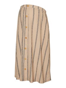 MAMA.LICIOUS Maternity-skirt overall -Savannah Tan - 20020441