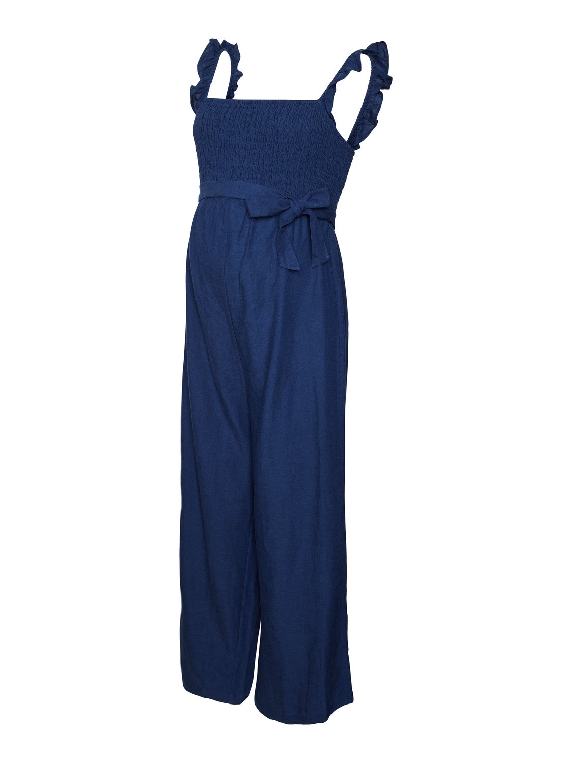 MAMA.LICIOUS Vente-jumpsuit -Medieval Blue - 20020456