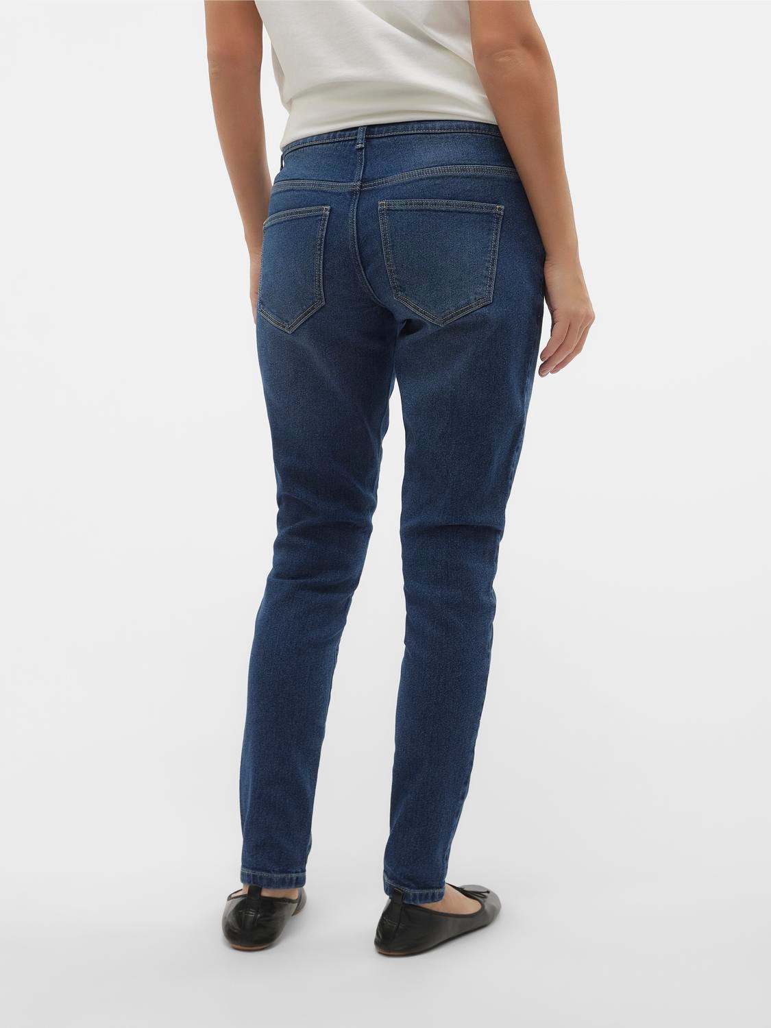 MAMA.LICIOUS Vente-jeans -Medium Blue Denim - 20020468