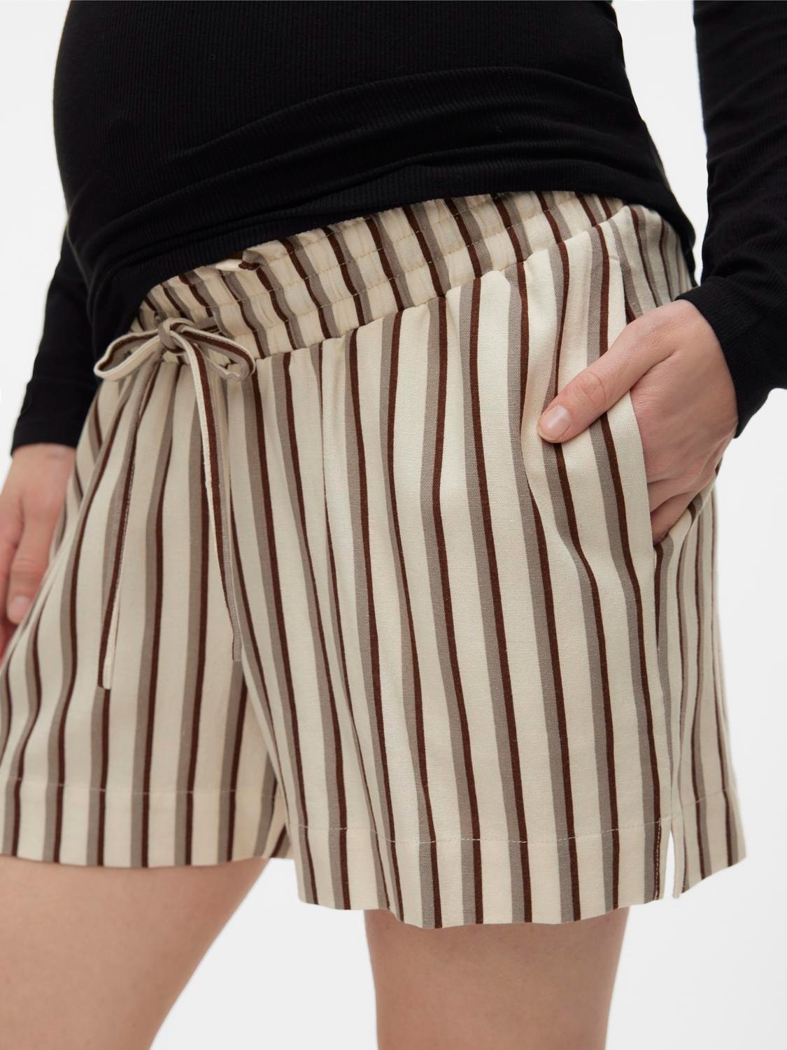 MAMA.LICIOUS Umstands-shorts -Birch - 20020480
