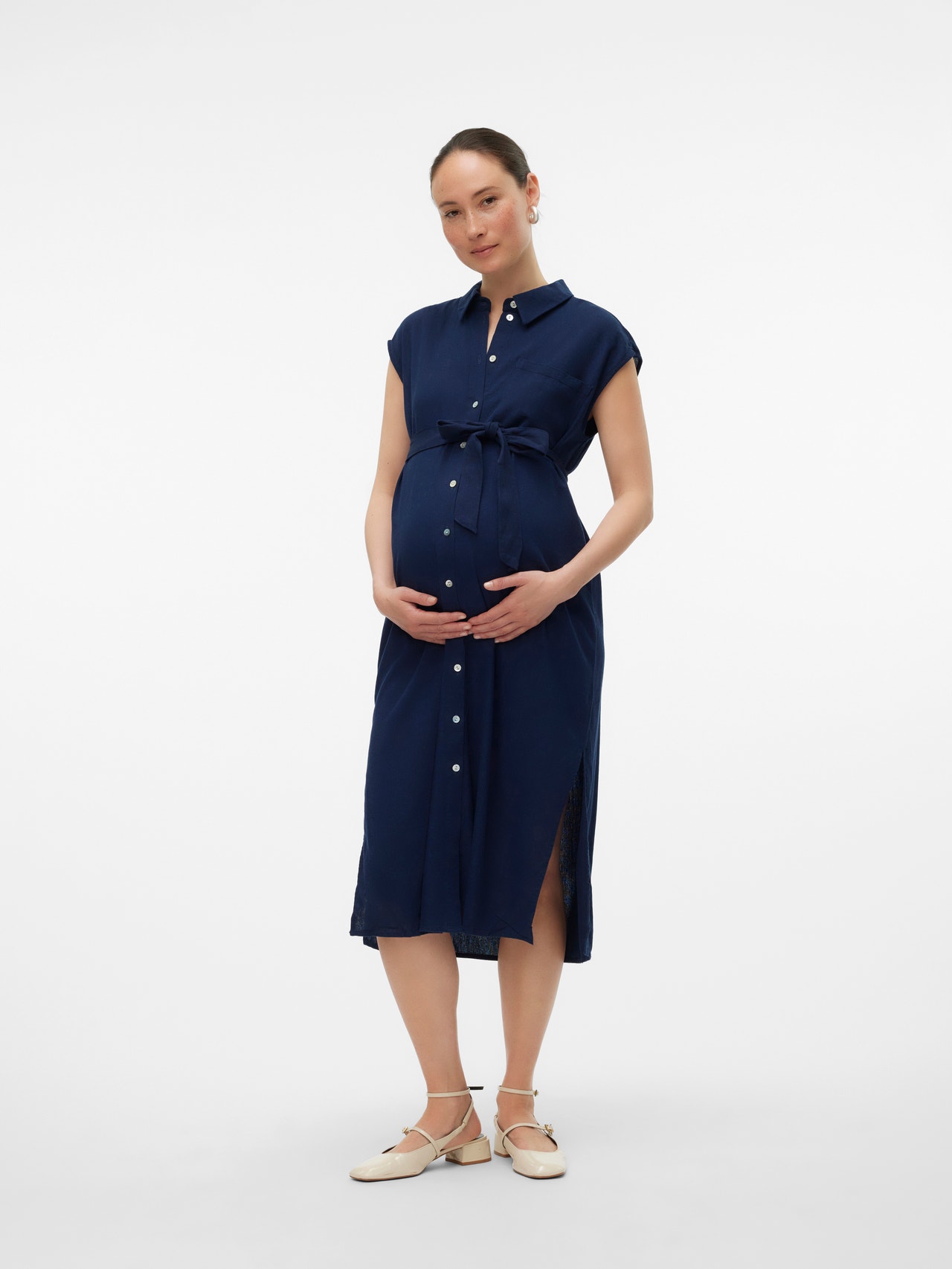 MAMA.LICIOUS Maternity-dress -Navy Blazer - 20020484