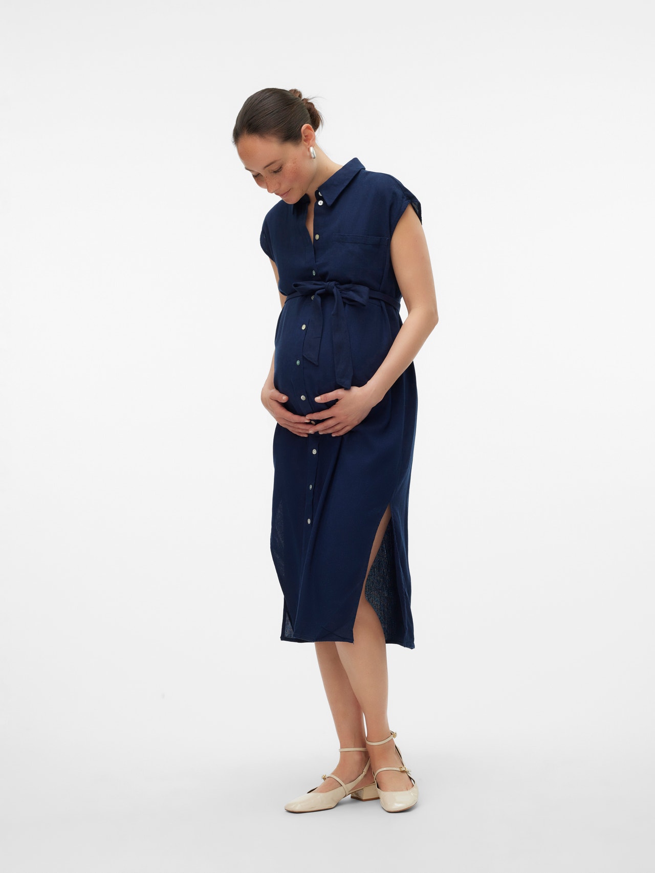 MAMA.LICIOUS Maternity-dress -Navy Blazer - 20020484