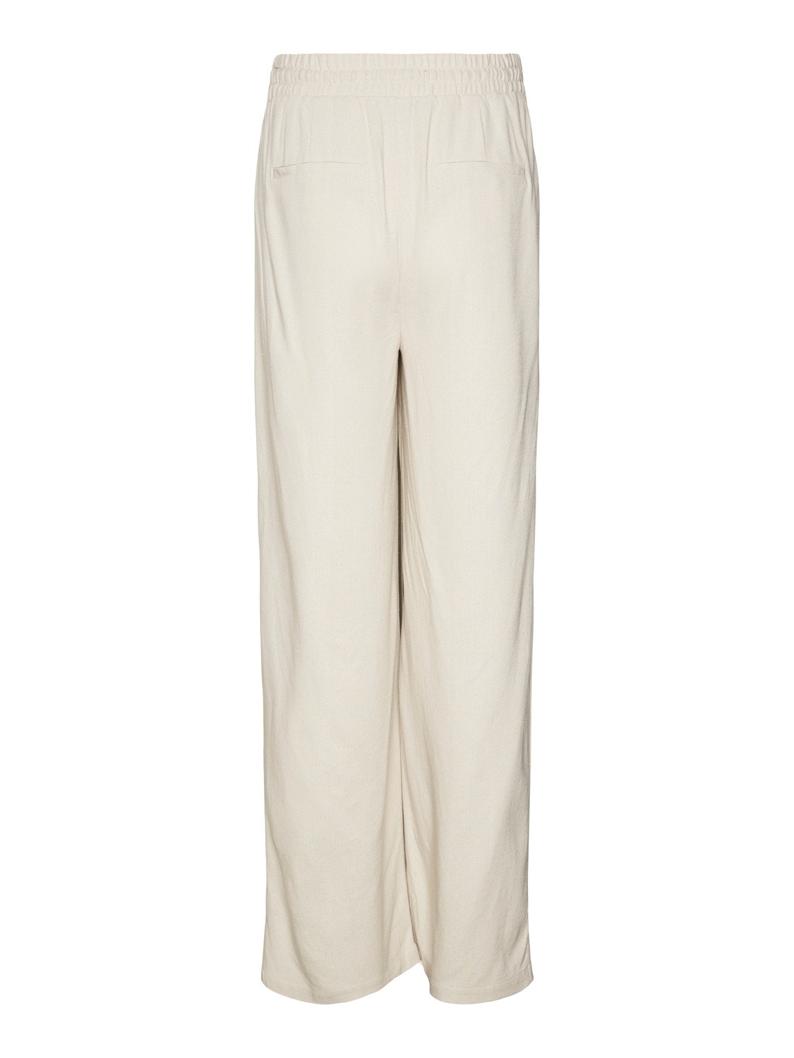 MAMA.LICIOUS Regular Fit Trousers -Silver Lining - 20020488