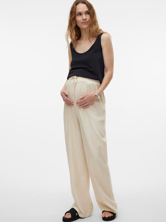 MAMA.LICIOUS Regular Fit Trousers - 20020488
