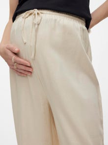 MAMA.LICIOUS Maternity-trousers -Silver Lining - 20020488