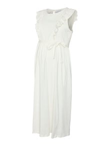 MAMA.LICIOUS Mamma-kjole -Whitecap Gray - 20020491