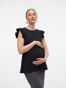 MAMA.LICIOUS Maternity-top -Black - 20020492