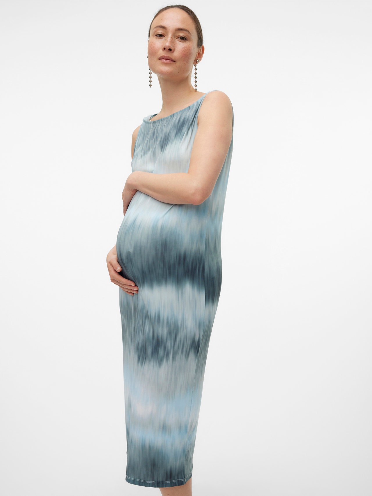 MAMA.LICIOUS Vente-kjole -Pastel Turquoise - 20020517