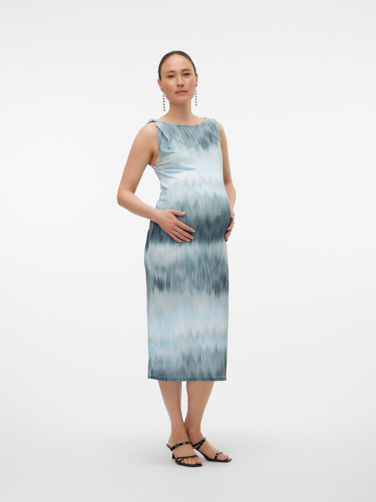 MAMA.LICIOUS Umstands-kleid  -Pastel Turquoise - 20020517