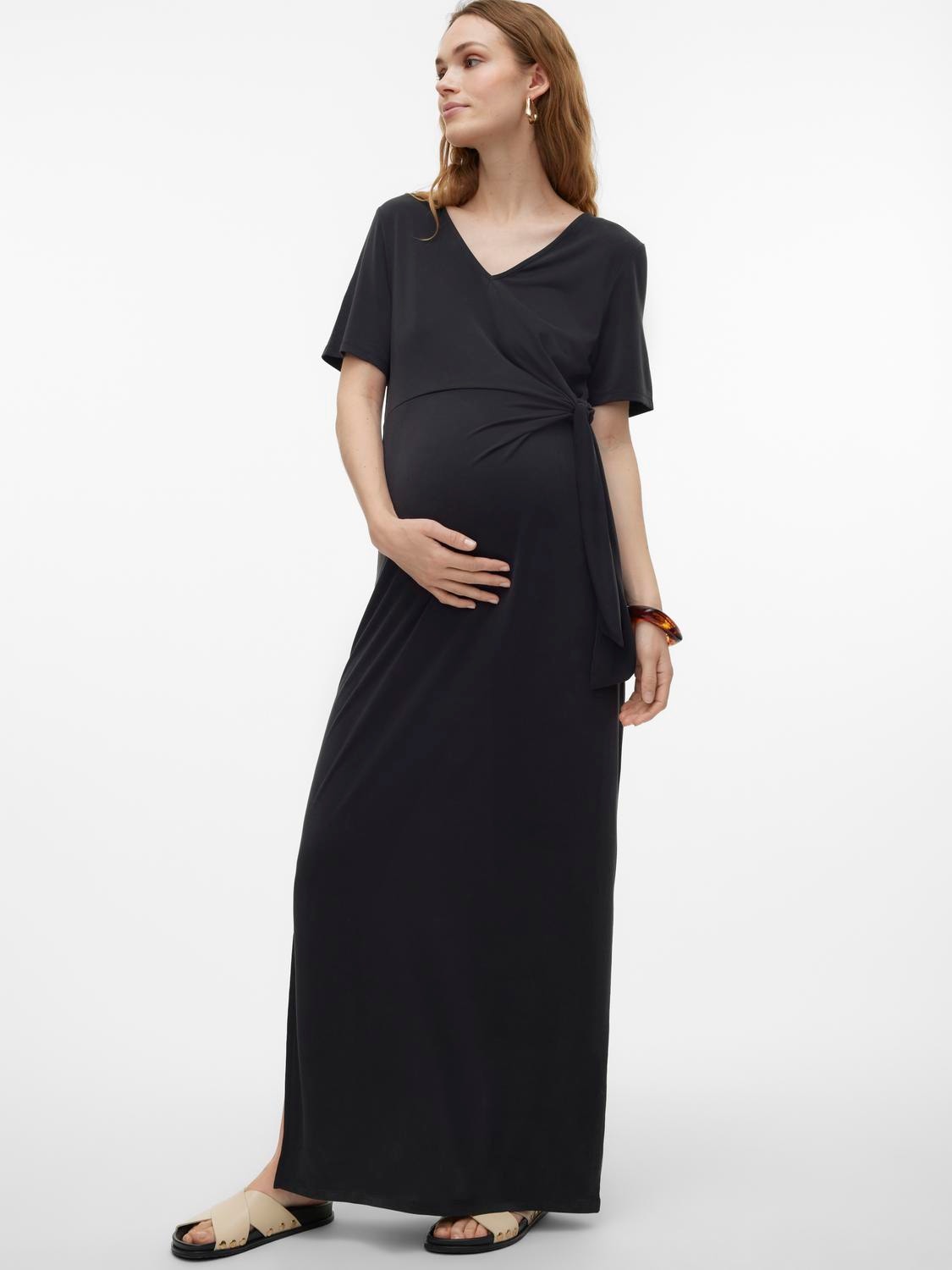 MAMA.LICIOUS vente-kjole -Black - 20020546