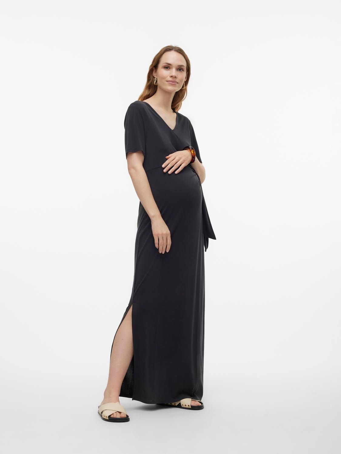 MAMA.LICIOUS Maternity-dress -Black - 20020546