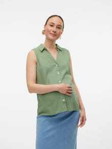 MAMA.LICIOUS Maternity-shirt -Hedge Green - 20020549