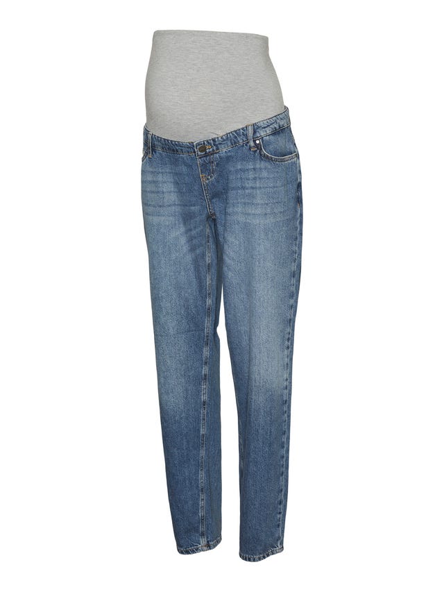 MAMA.LICIOUS Normal passform Medelhög midja Jeans - 20020566