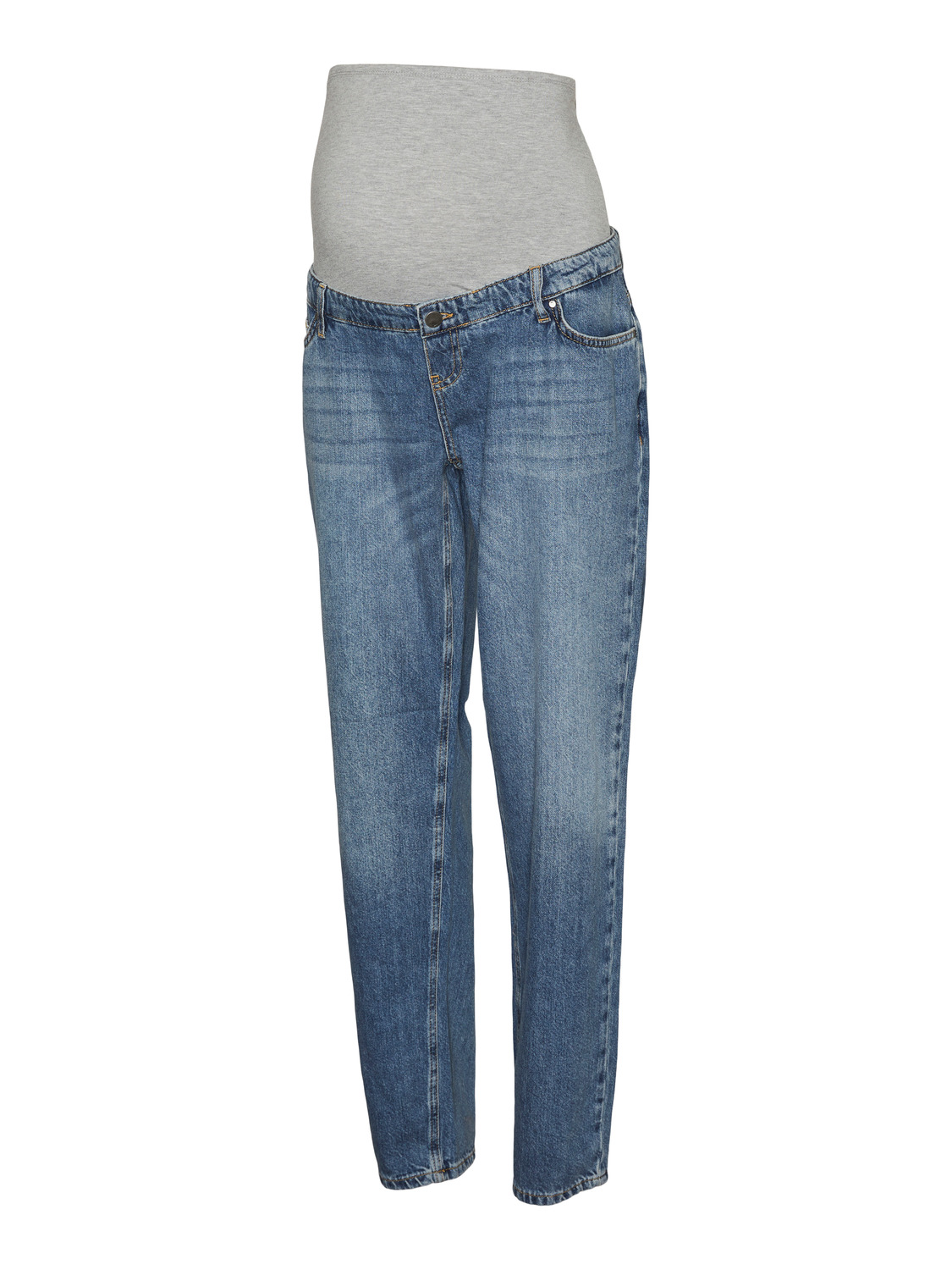 MAMA.LICIOUS Regular Fit Mid waist Jeans - 20020566