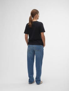 MAMA.LICIOUS Jeans Regular Fit Vita media -Medium Blue Denim - 20020566