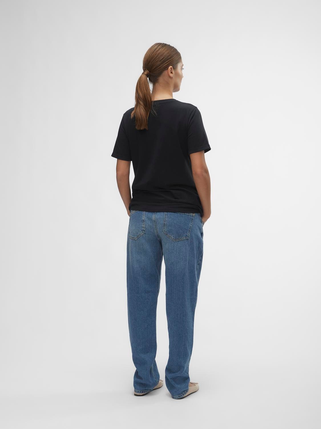 MAMA.LICIOUS Umstands-jeans  -Medium Blue Denim - 20020566
