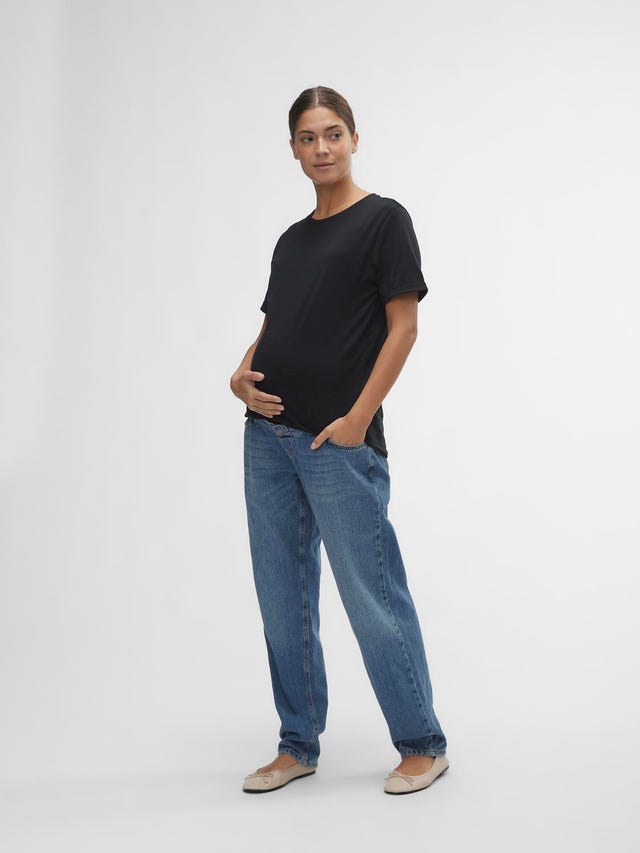 Bump MAMALICIOUS Over & Under Jeans Maternity Jeans | |