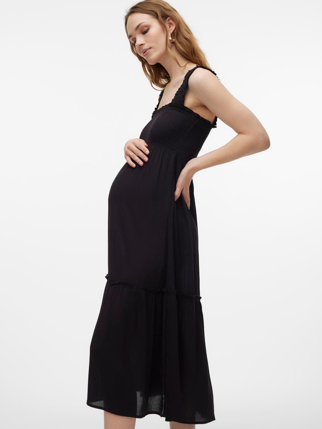 MAMA.LICIOUS vente-kjole -Black - 20020567