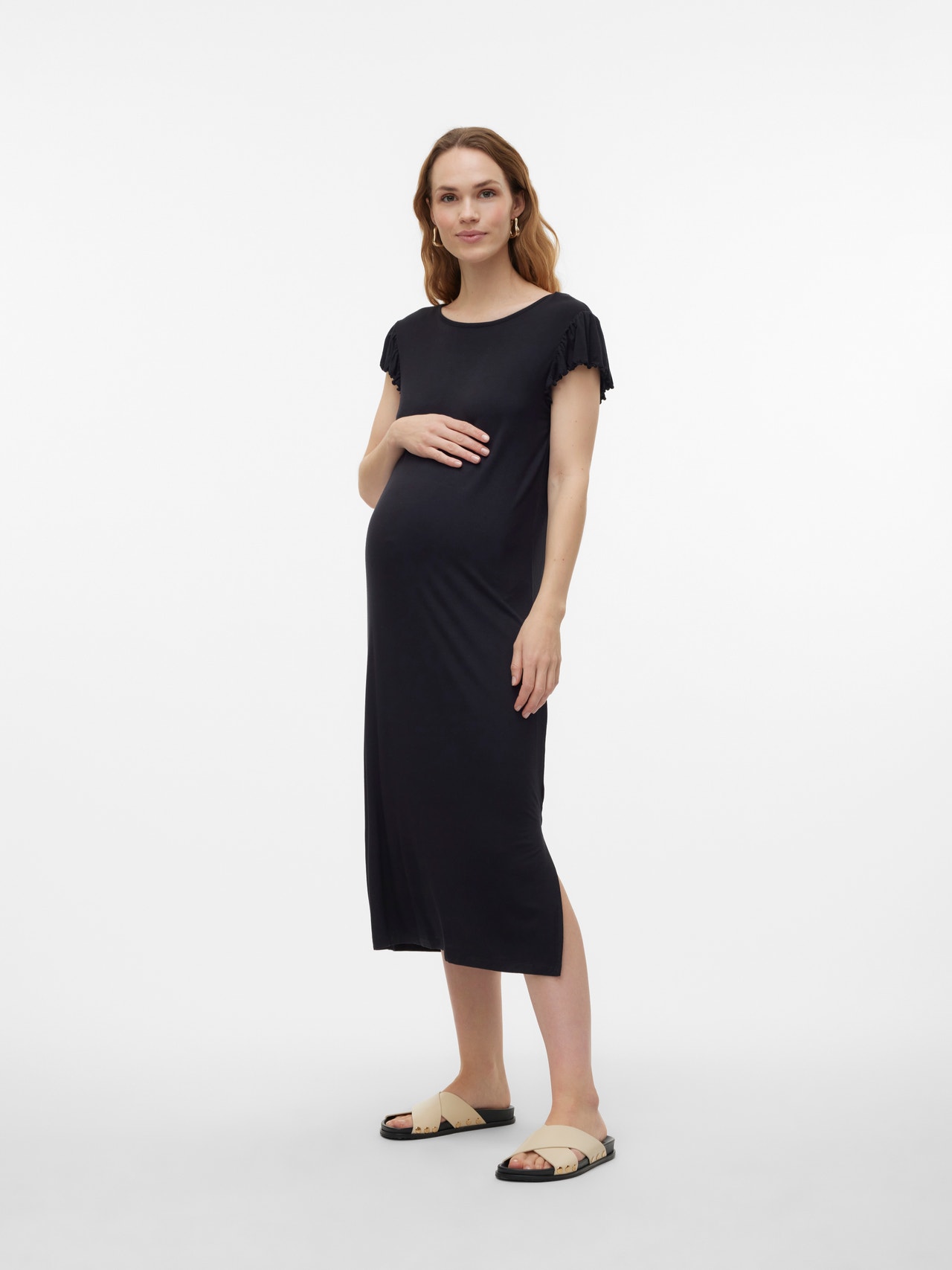 MAMA.LICIOUS Maternity-dress -Black - 20020569