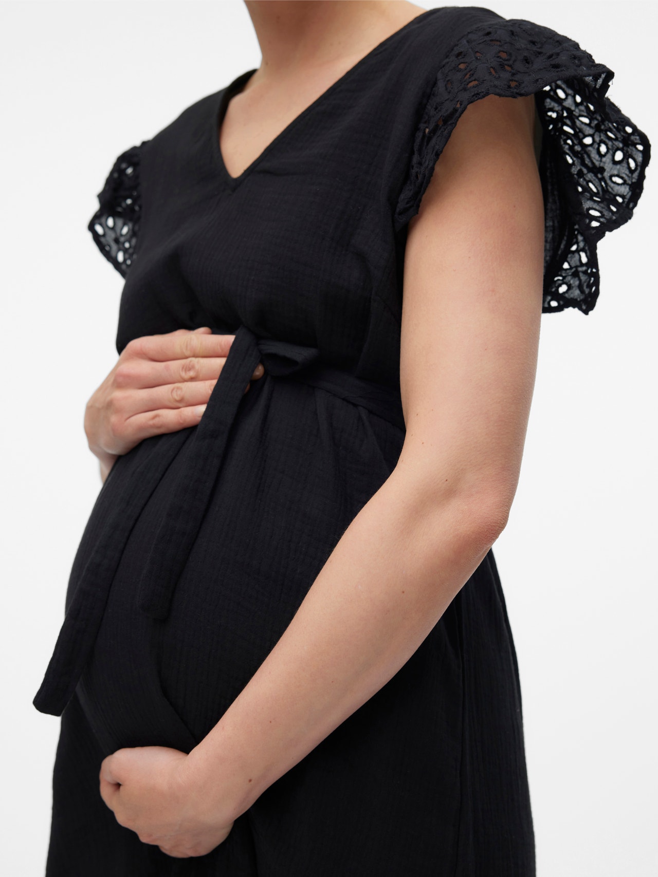 MAMA.LICIOUS Maternity-dress -Black - 20020572