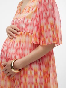 MAMA.LICIOUS VMMHYSA Gravidkjole -Bellini - 20020593