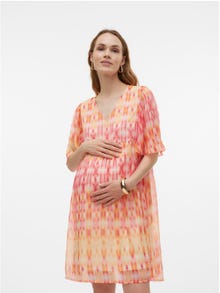 MAMA.LICIOUS VMMHYSA Gravidkjole -Bellini - 20020593