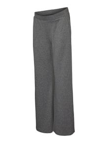 MAMA.LICIOUS Pantaloni Regular Fit -Dark Grey Melange - 20020623