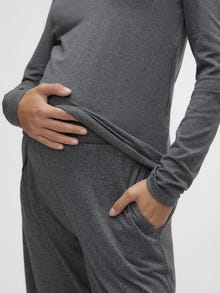 MAMA.LICIOUS Umstands-hose -Dark Grey Melange - 20020623