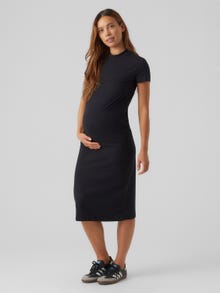 MAMA.LICIOUS MLEVA Maternity Dress -Black - 20020644