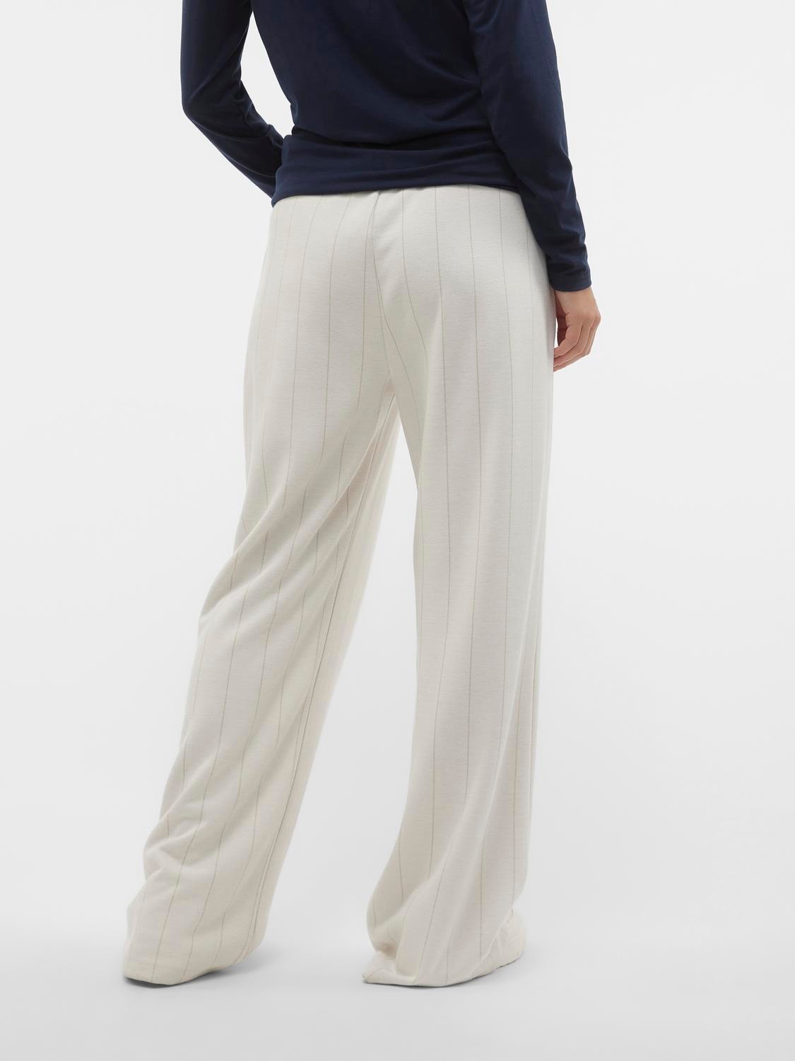 MAMA.LICIOUS Pantaloni Regular Fit -Birch - 20020674