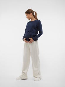 MAMA.LICIOUS Maternity-trousers -Birch - 20020674
