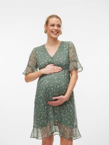 MAMA.LICIOUS Maternity-dress -Laurel Wreath - 20020697
