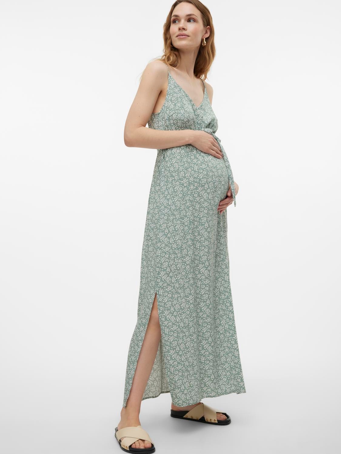 MAMA.LICIOUS Mamma-kjole -Hedge Green - 20020709